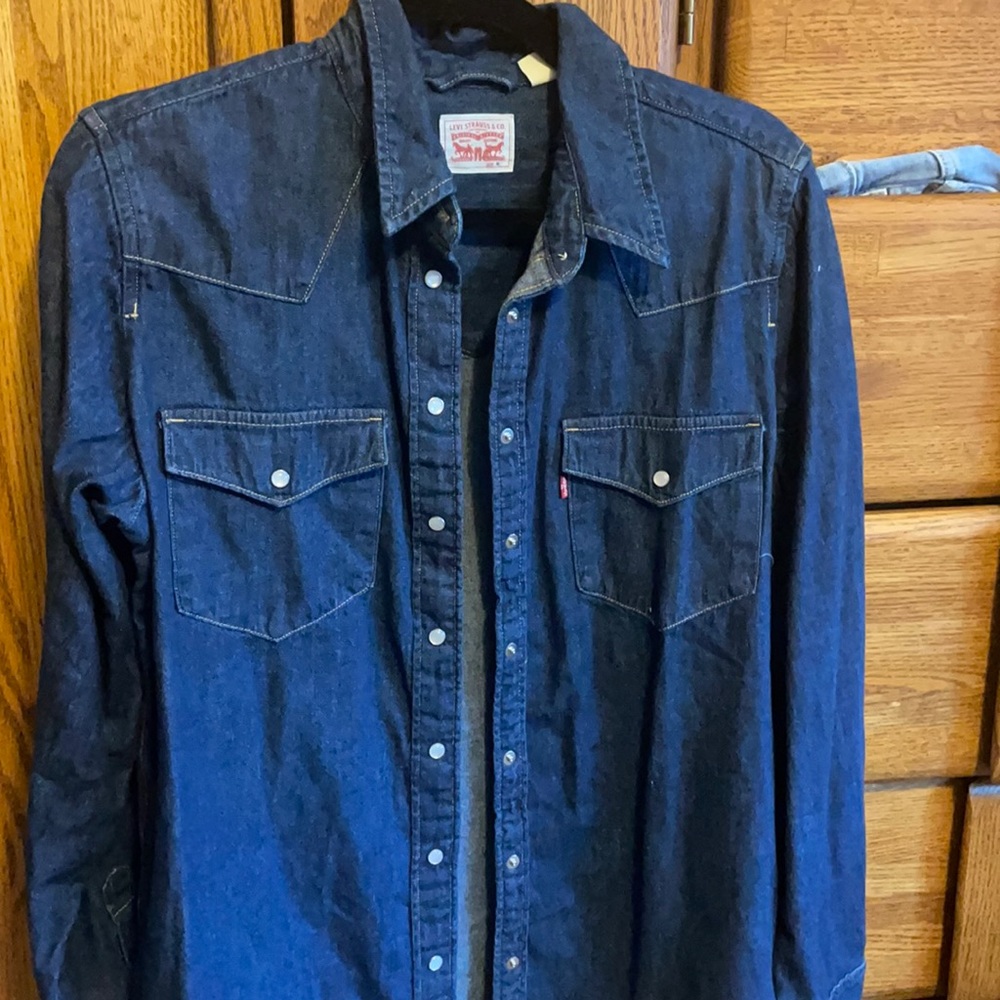 Levi denim shirt